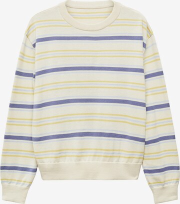 Pull-over 'Virginia' MANGO en beige : devant