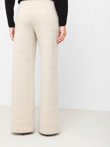 CALZEDONIA Wide leg Pants in Beige