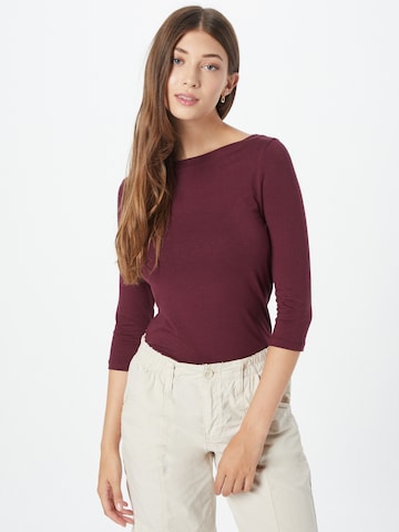 VERO MODA Shirt 'Panda' in Rood: voorkant