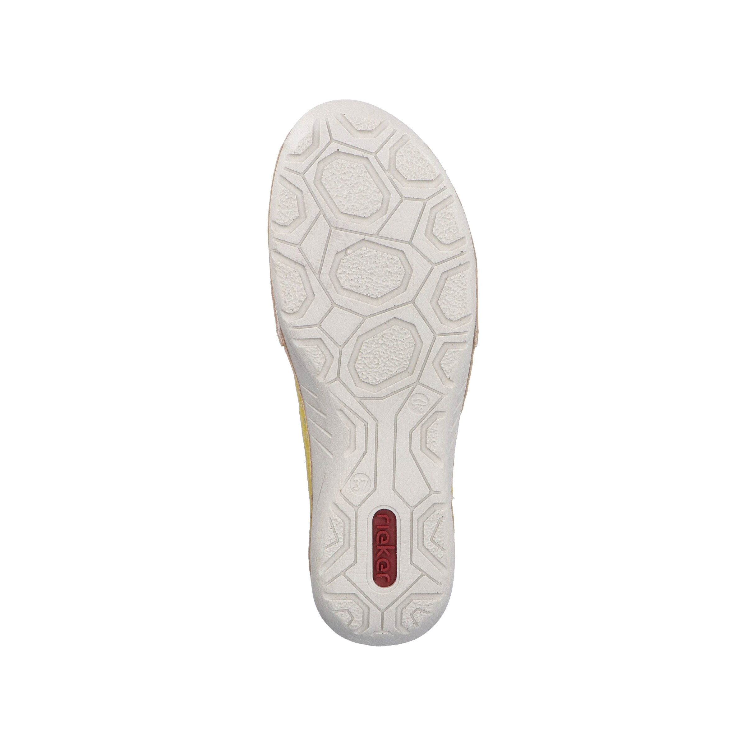 Chaussure à lacets '52517' Rieker en jaune