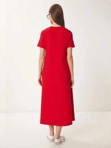 Happiness İstanbul Jurk in Rood