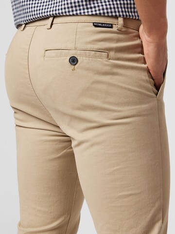 TOPMAN Slimfit Chino 'STONE CHINO' in Beige