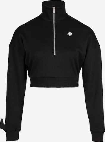 Gorilla Wear Sportief sweatshirt 'Ocala' in Zwart: voorkant