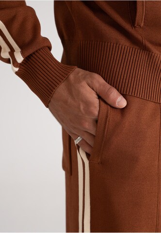 Prohibited Loose fit Pants in Brown