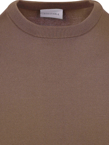T-Shirt Suitable en marron