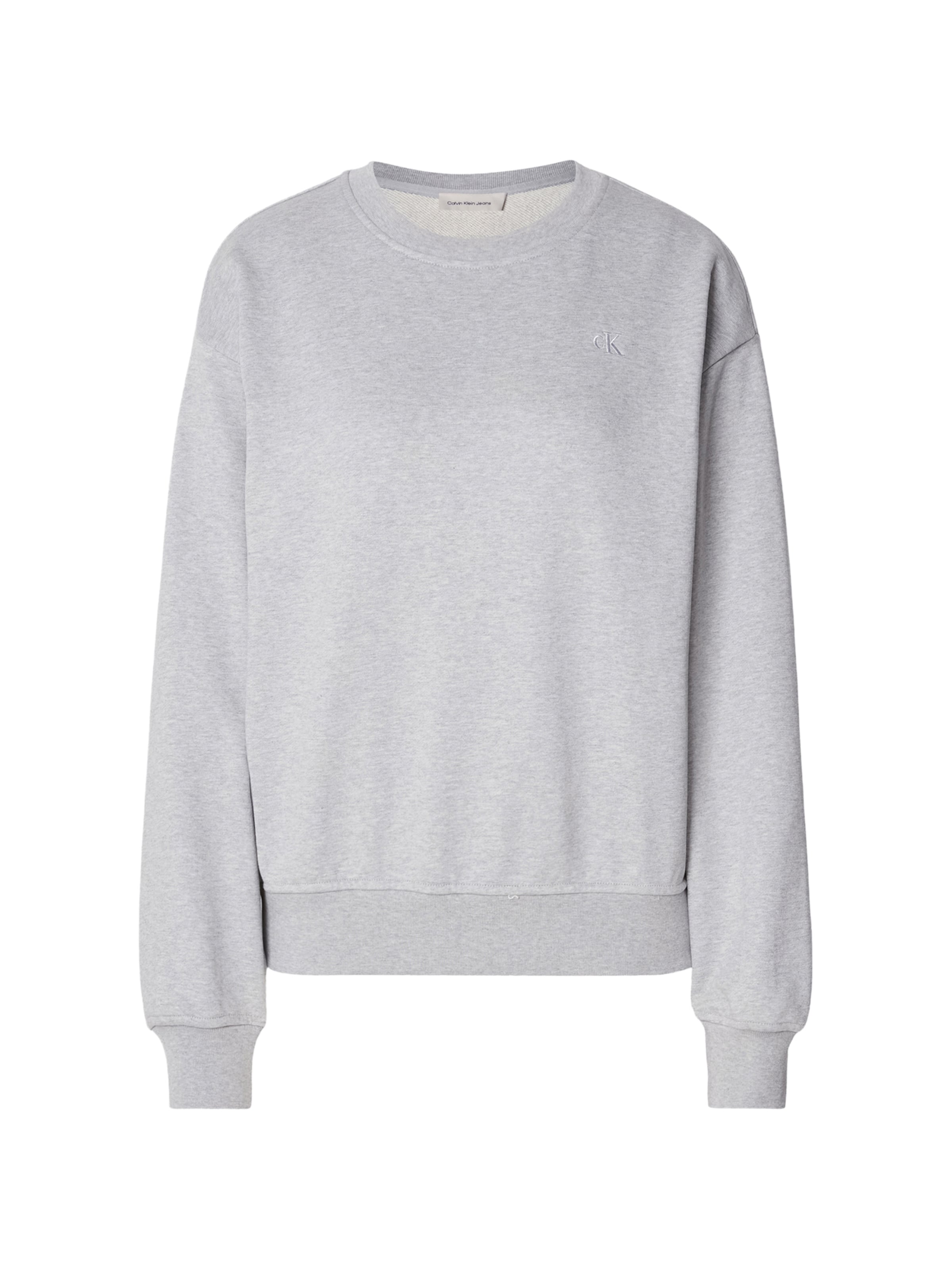 Calvin Klein Jeans Bluzka sportowa w kolorze szary: przód