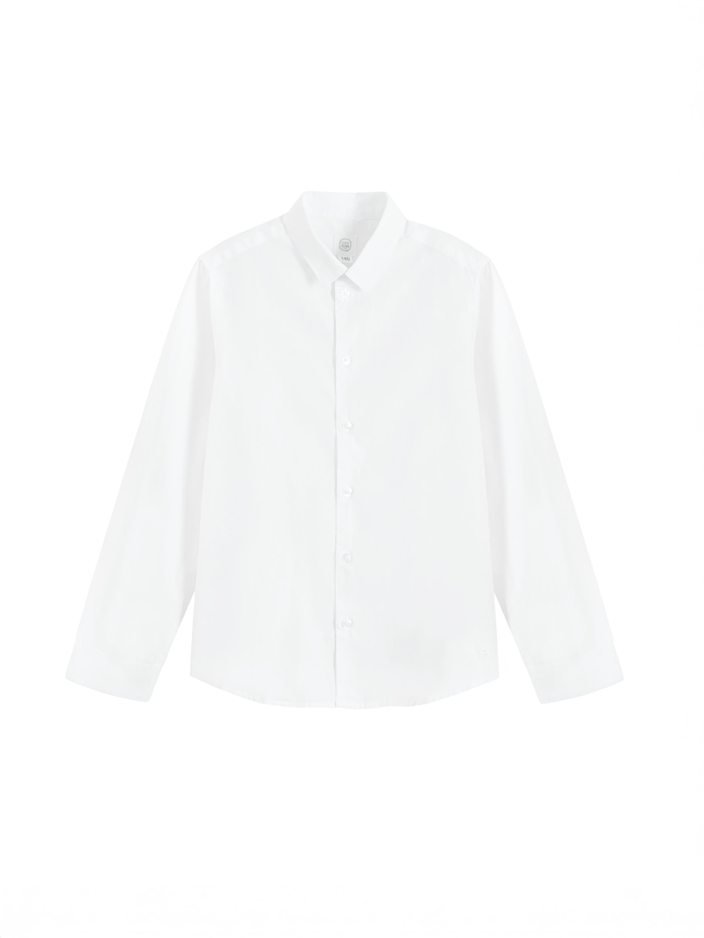 balts Cool Club Standarta piegriezums Krekls: no priekšpuses