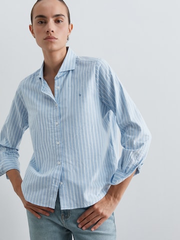 Scalpers Blouse 'Davis' in Blue