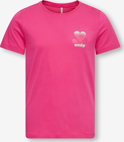 ONLY GIRLS Paita 'KOGKITA-MENA' värissä magenta / valkoinen, Tuotenäkymä