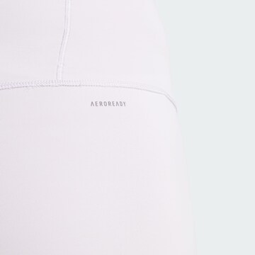 ADIDAS PERFORMANCE Skinny Sports trousers 'All Me' in Purple