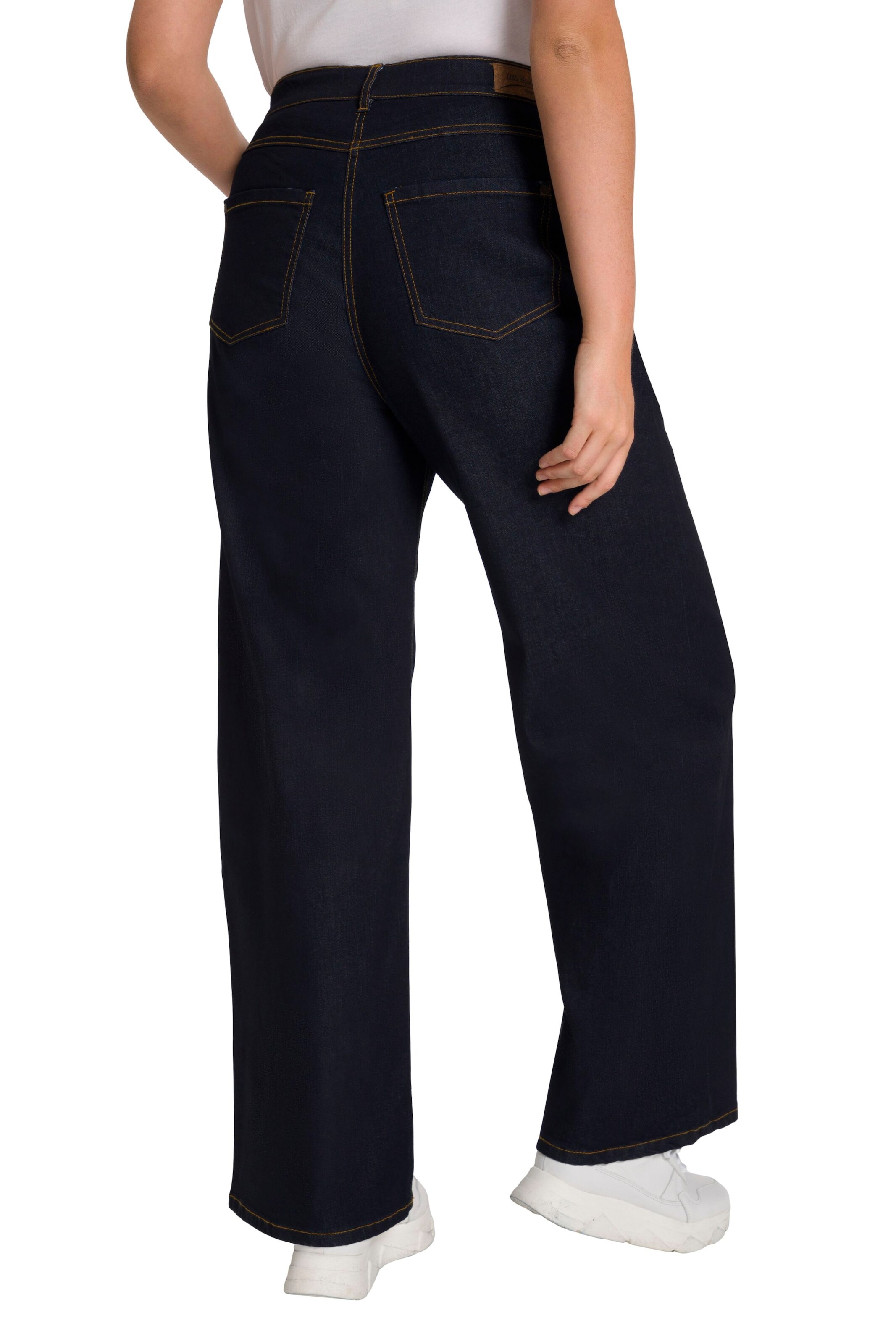 Ulla Popken Wide leg Jeans in Blue