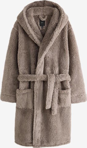 Peignoir long Next en beige : devant