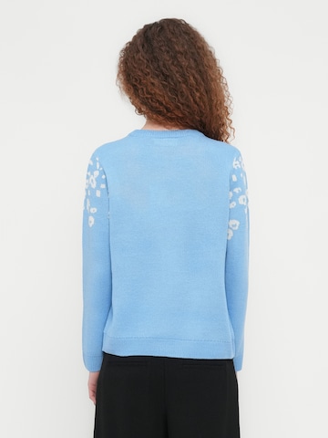 VILA Sveter 'VILELEO' - Modrá