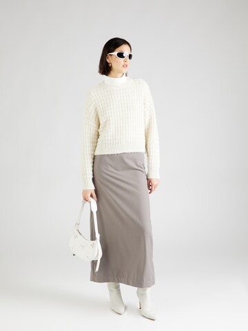 VERO MODA Trui 'VELINA' in Beige