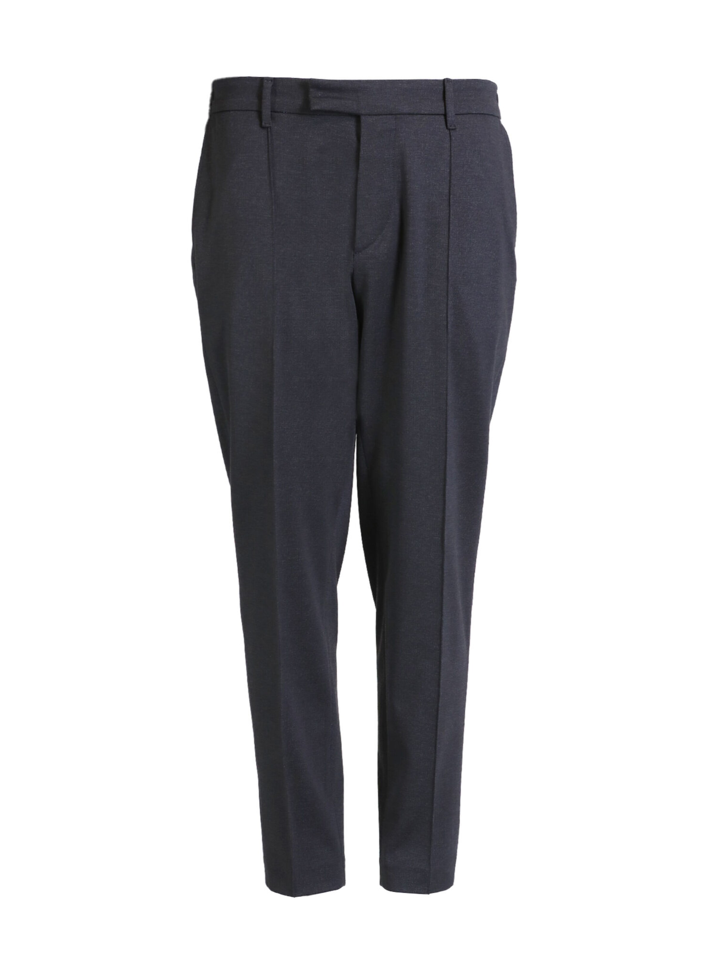 Lufian Slim fit Chino trousers in Black: front