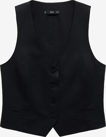 MANGO Suit Vest 'Max' in Black: front