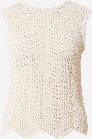 modström Knitted top 'Cary' in Beige: front