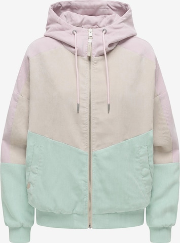 Ragwear Between-Season Jacket 'Queny' in Green: front