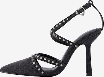 Bershka Официални дамски обувки в черно