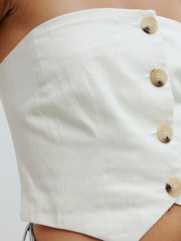 EDITED Vest 'Samuela' in Beige