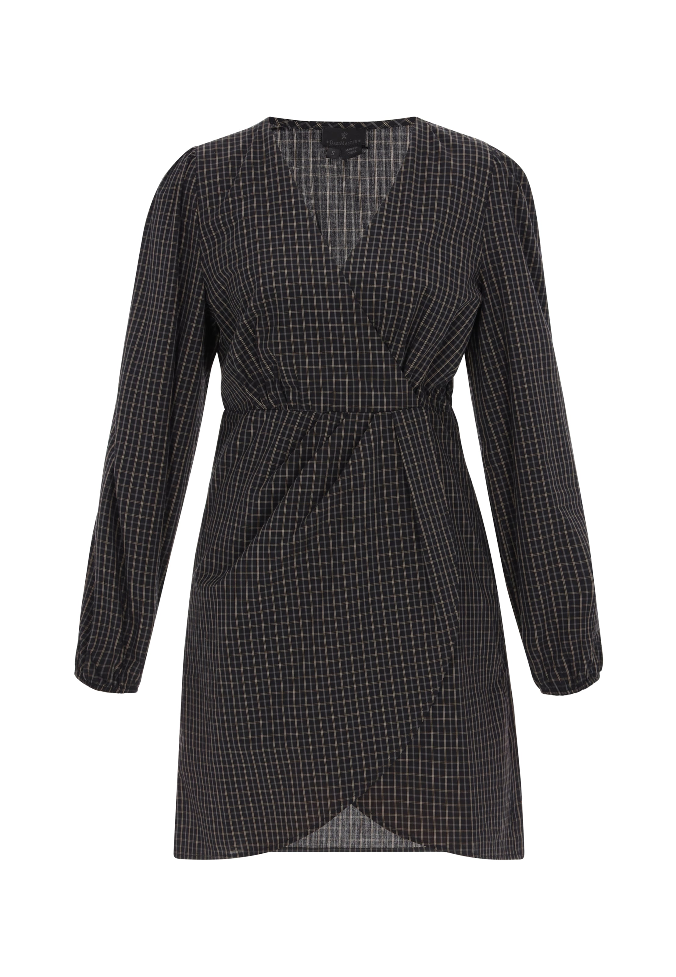 DreiMaster Klassik Рокля в черно: отпред