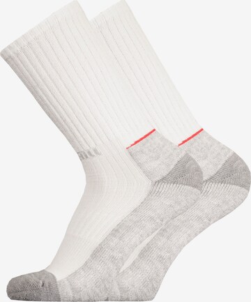 UphillSport Athletic Socks 'VIRVA' in White: front