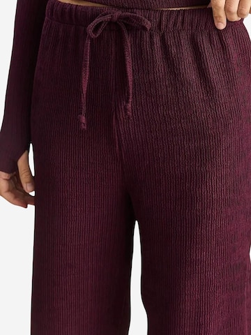 Loosefit Pantalon Bianco Lucci en rouge