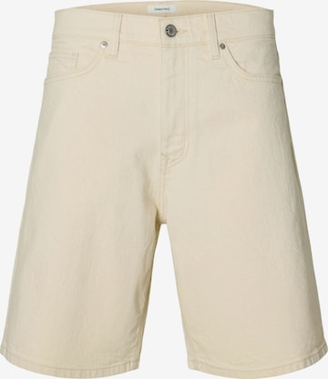 smėlio SELECTED Laisvas Džinsai 'SL Halex': priekis