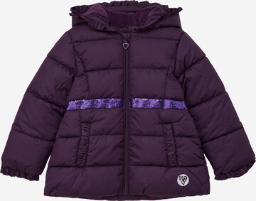 s.Oliver Winter Jacket in Purple: front