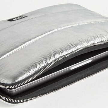 Borsa per laptop 'Glossy' di Wouf in argento