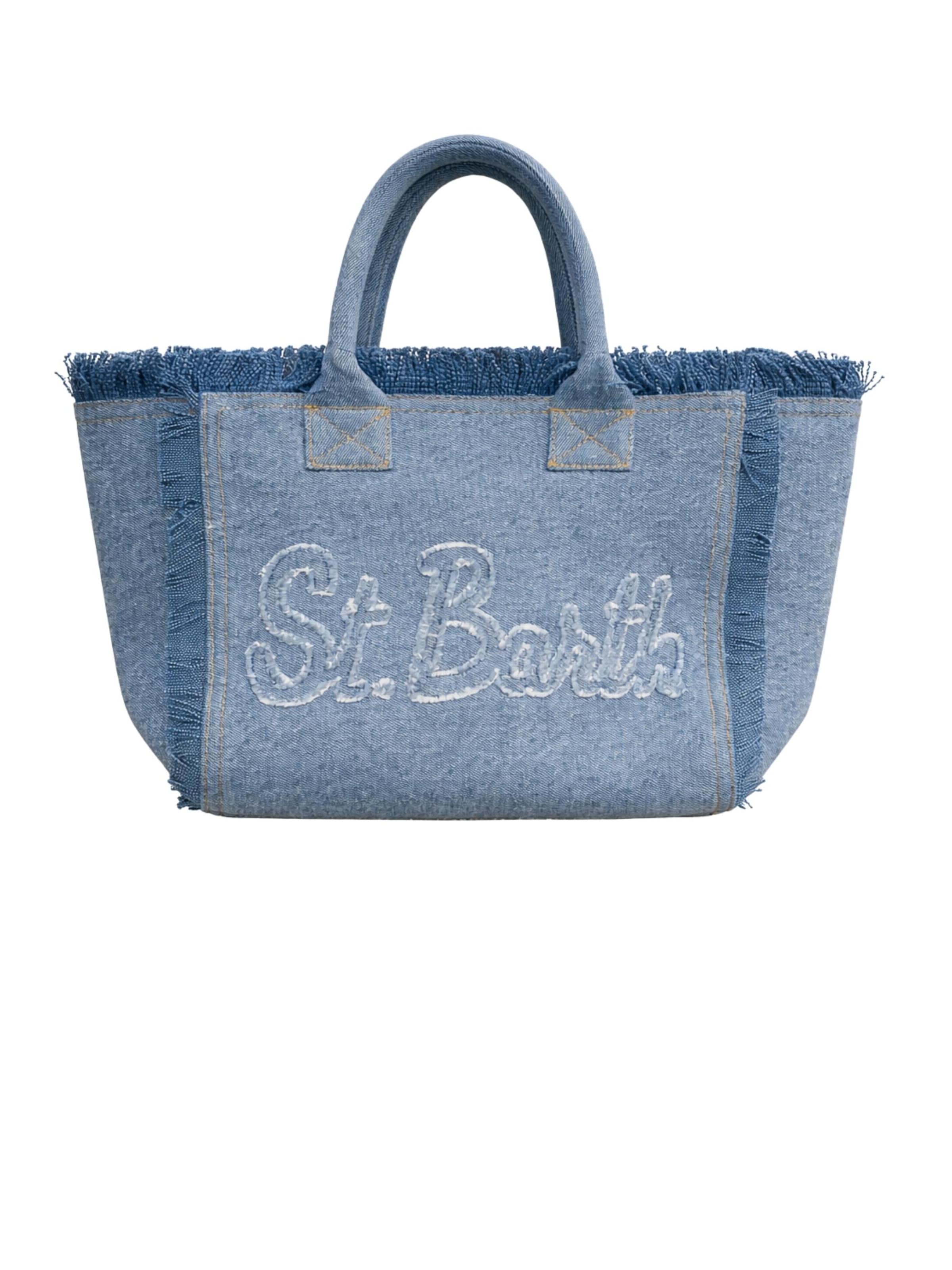 MC2 Saint Barth Shopper in Blauw: voorkant