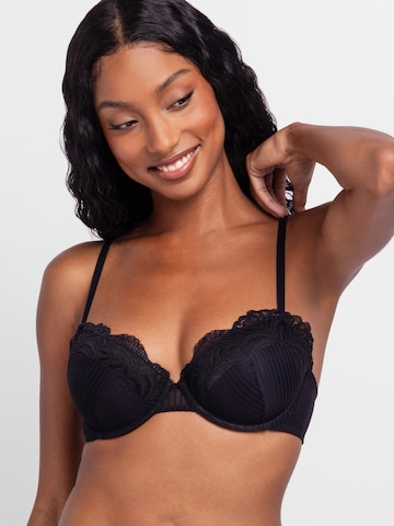 Dorina T-Shirt Rintaliivi 'Emersyn' värissä musta