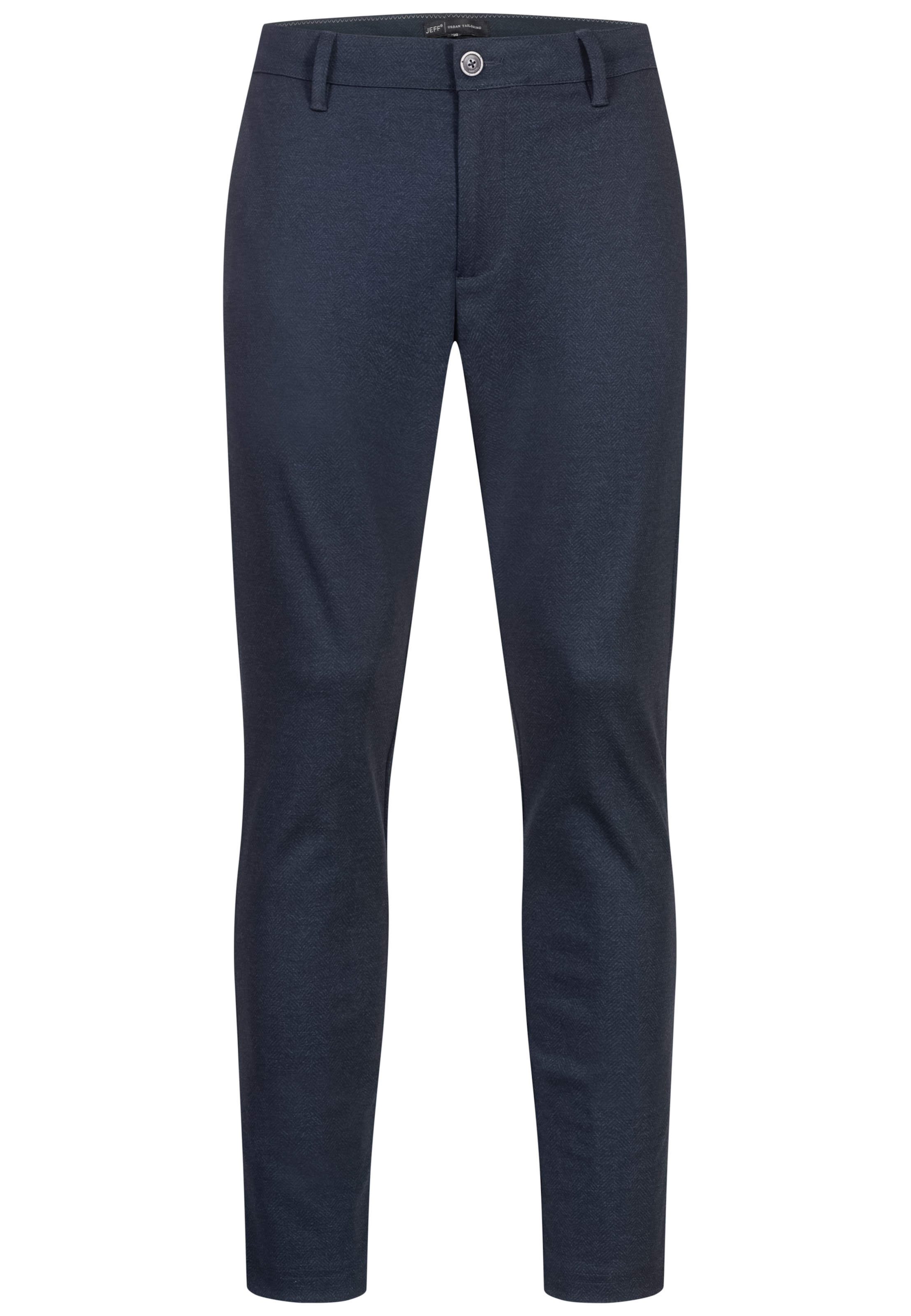 Regular Pantalon chino 'Finn' JEFF en noir : devant