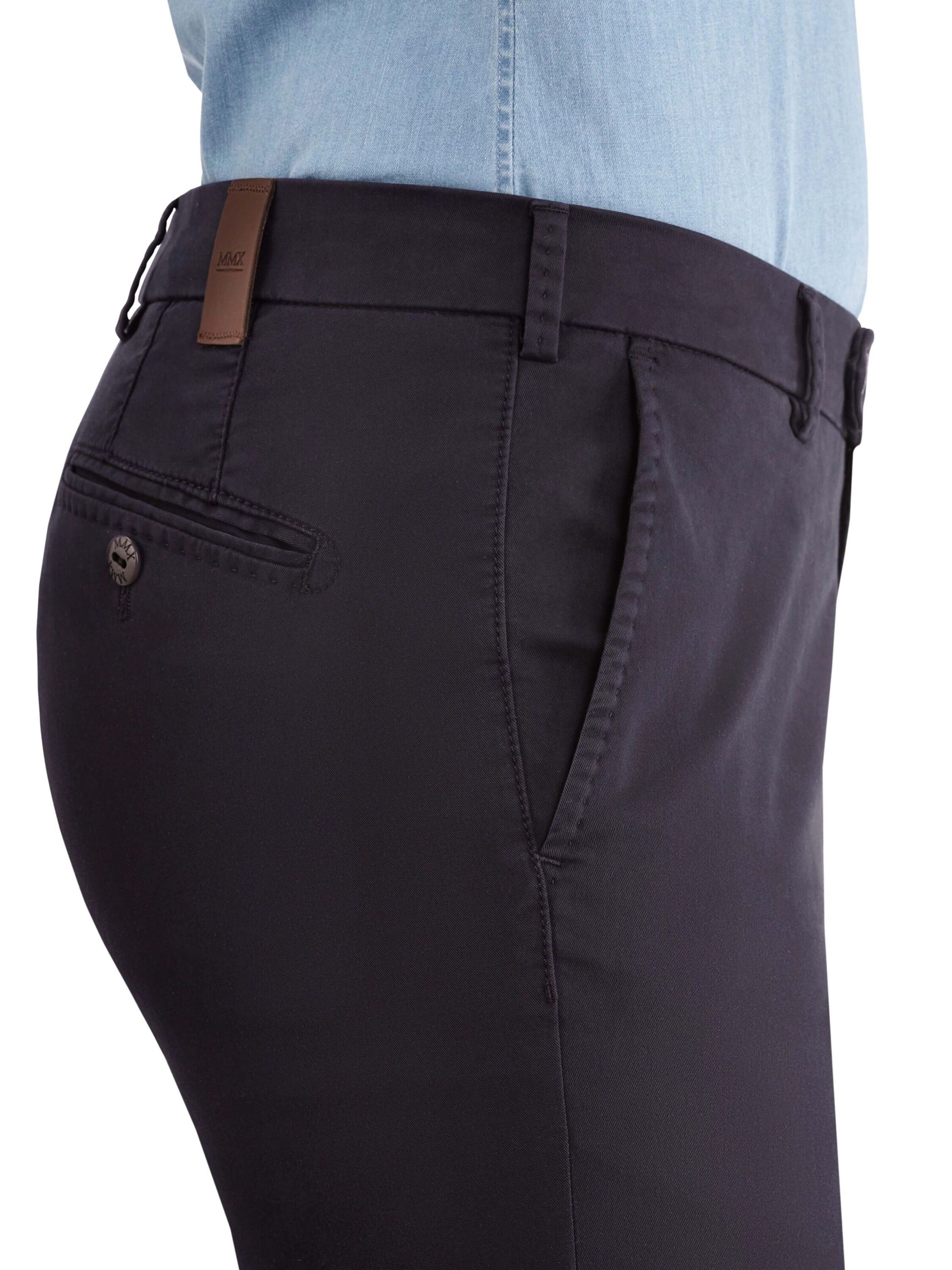 MMX Germany Slimfit Chino 'Lupus' in Blauw