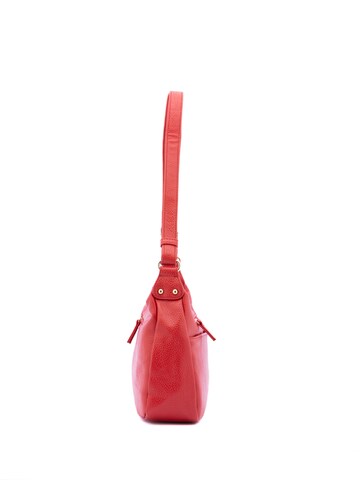 Borsa a spalla 'Borsa a Tracolla Donna Ecopelle con Zip e Tasche Multiple - B Cavalli' di B. Cavalli in rosso