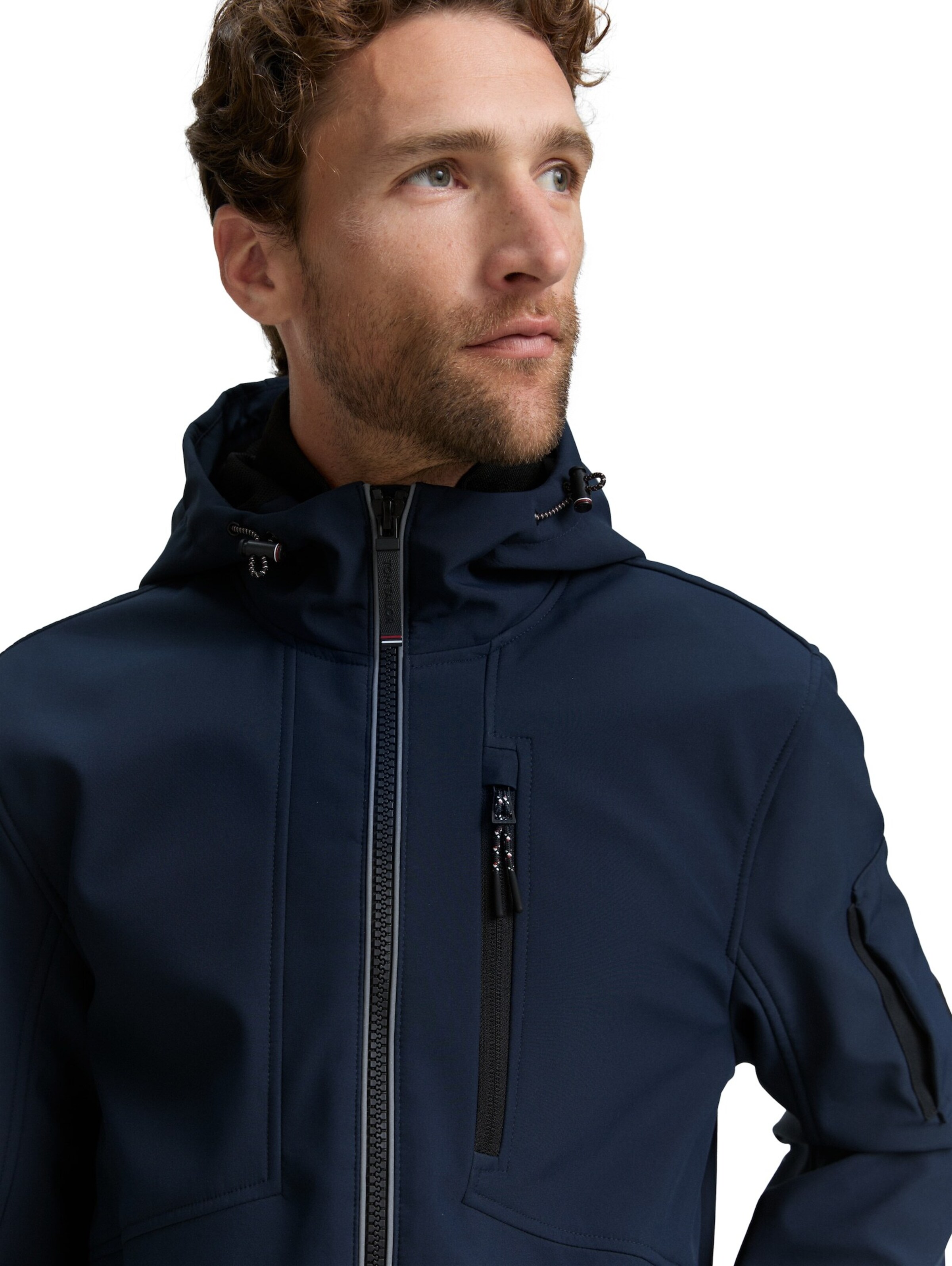 TOM TAILOR Tussenjas in Blauw