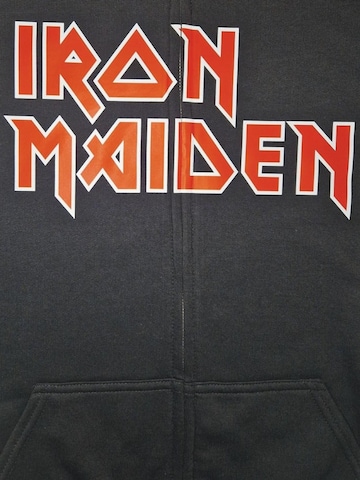 Giacca di felpa 'Trooper' di Iron Maiden in nero