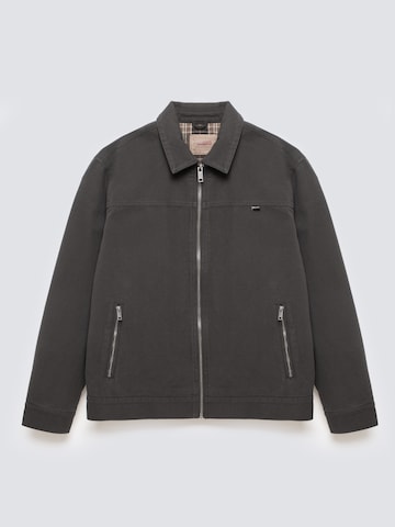 BIG STAR Between-season jacket ' BRAYDON ' in Grey: front