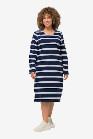 Robe Ulla Popken en bleu : devant