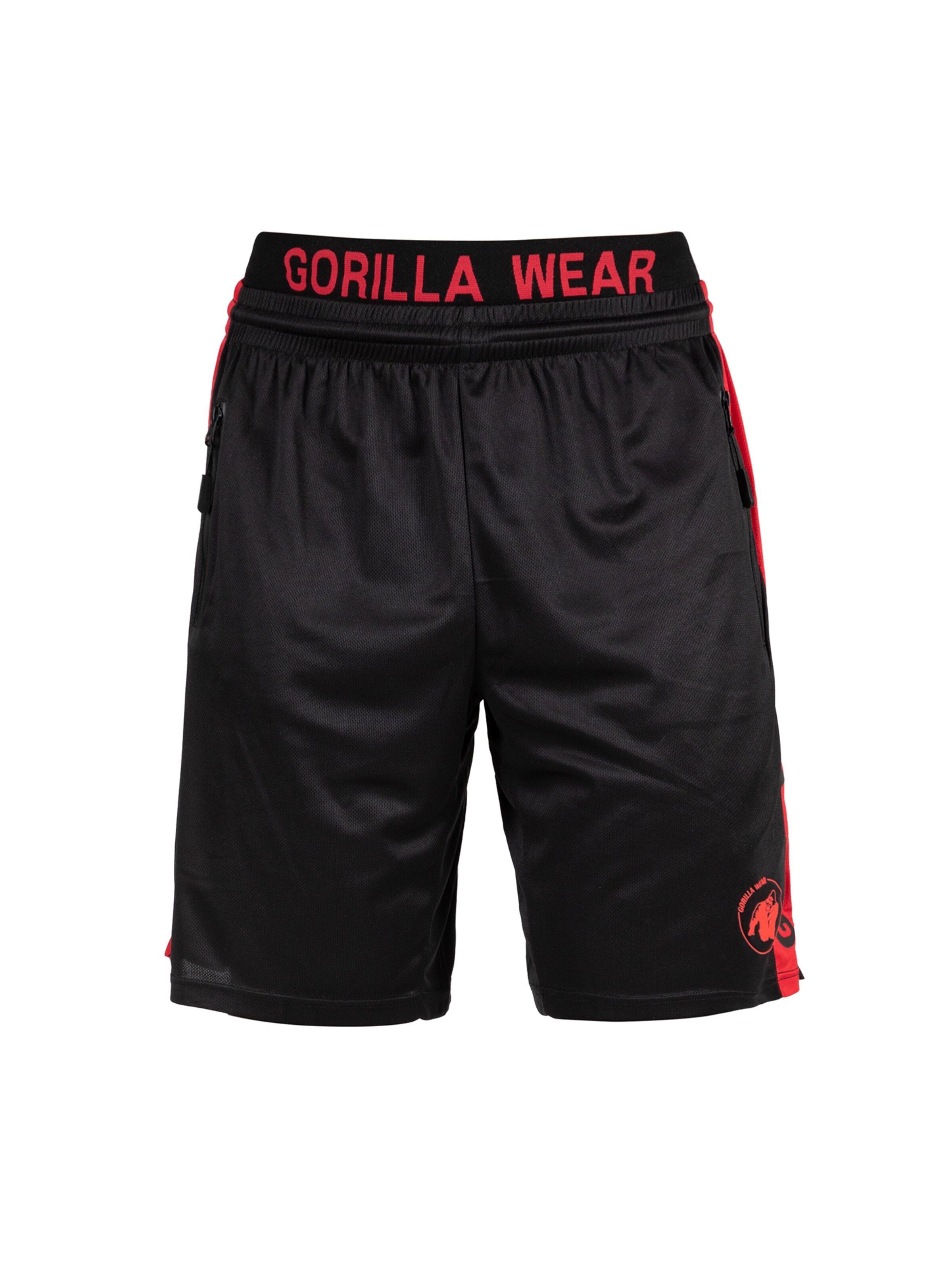 Gorilla Wear Loosefit Broek 'Atlanta' in Zwart: voorkant