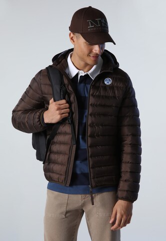 North Sails Übergangsjacke Skye Puffer Jacket in Braun