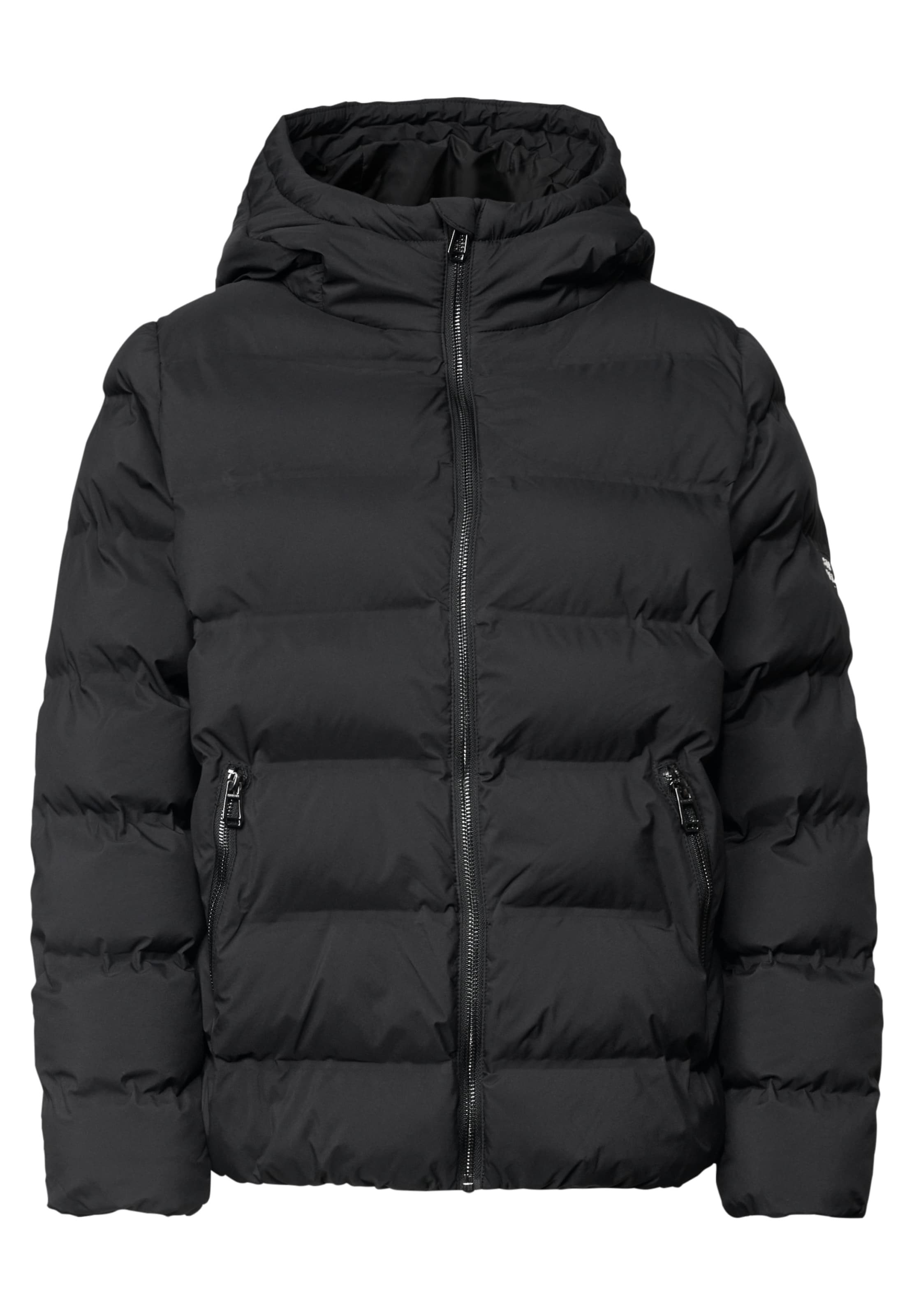 STREET ONE Winter Jacket in Black: front