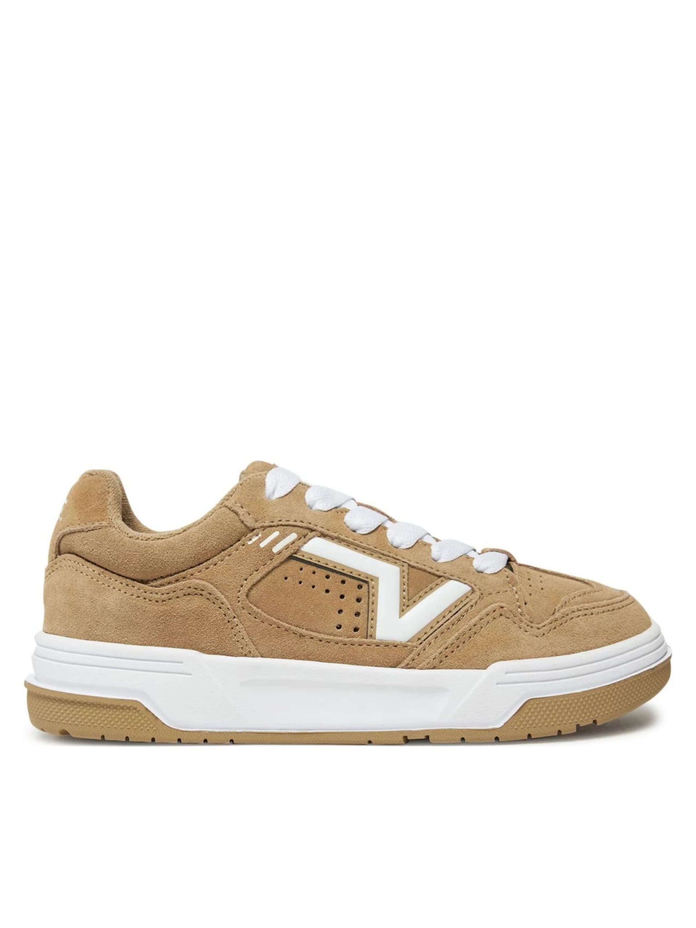 VANS Lace-Up Shoes in Beige: front