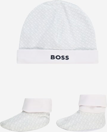 BOSS Kidswear Set in Blue: front