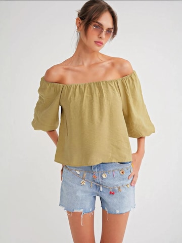 Chemisier MixRay en vert : devant