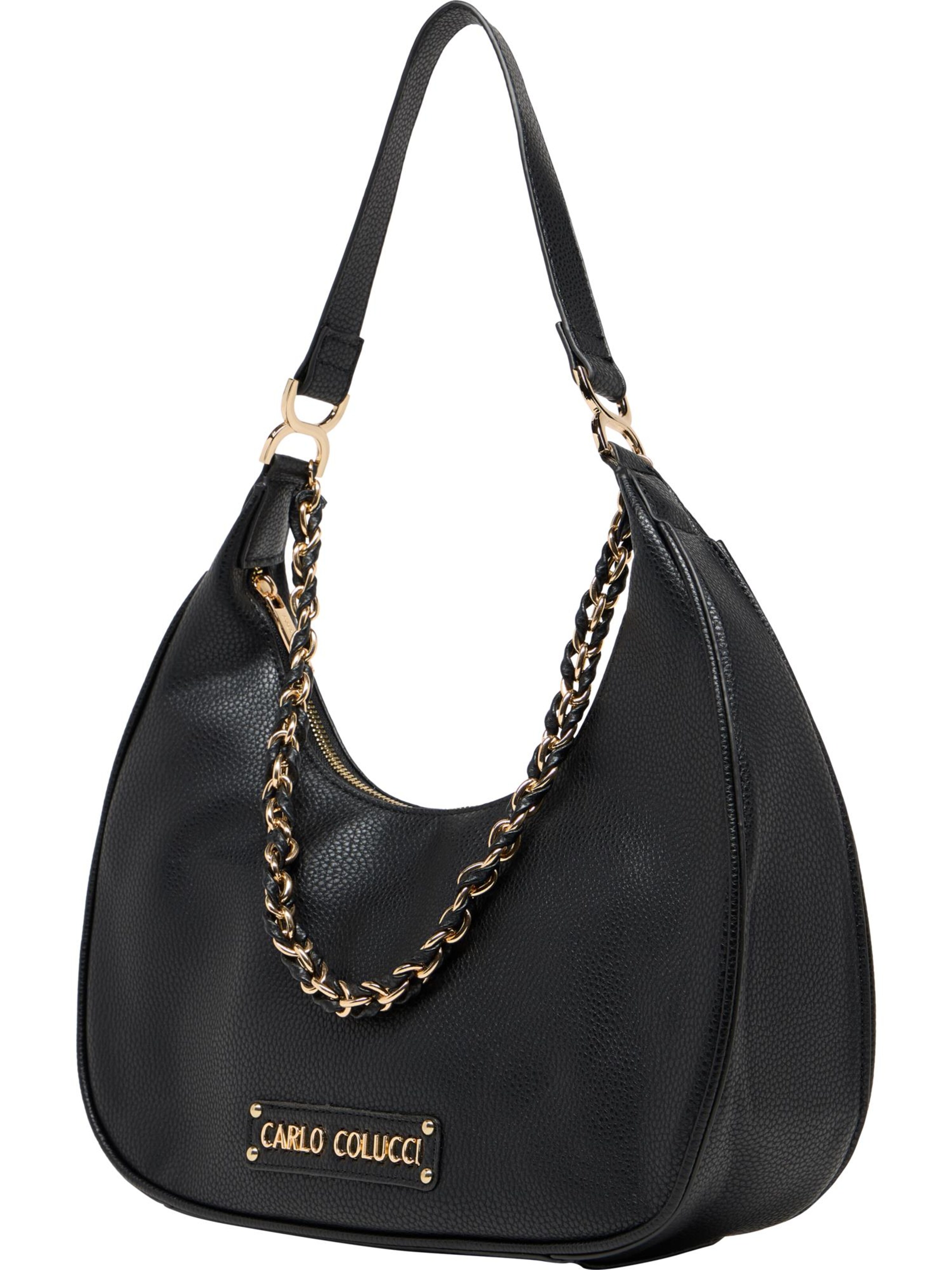 Sac bandoulière Carlo Colucci en noir