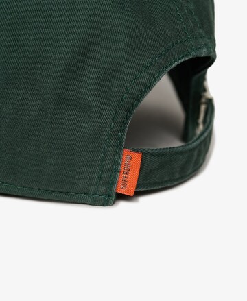 Superdry Cap 'Varsity' in Green