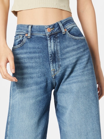 7 for all mankind Wide Leg Jeans 'LOTTA' i blå