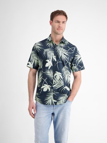 LERROS Regular fit Overhemd in Blauw