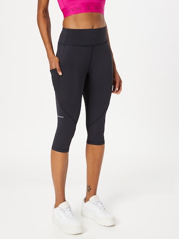 Newline Skinny Workout Pants in Black: front